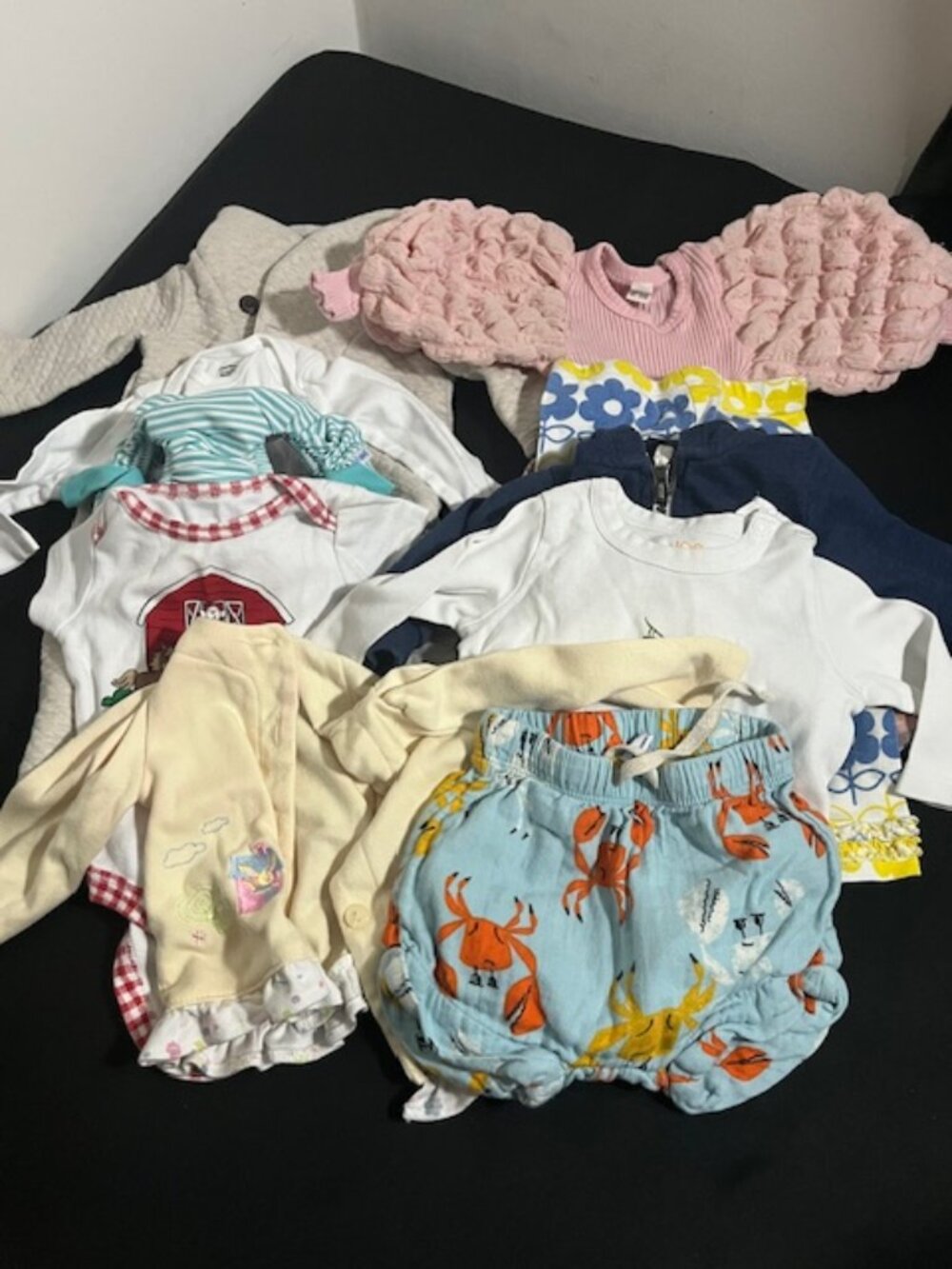 Lot of 10 Girls Clothes Size 3-6 Months